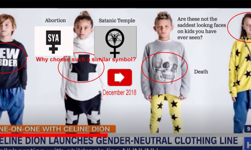 Celine Dion’s NuNuNu (UN) Clothing Line for “Children & Babies”