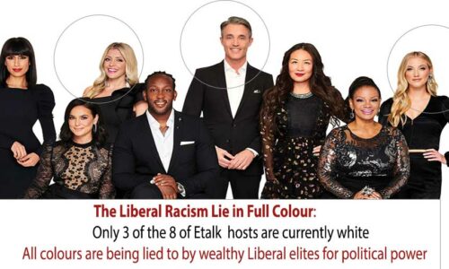 Liberal Lies in Black and White