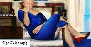 Jeffrey Epstein kept painting of Bill Clinton in drag at his house