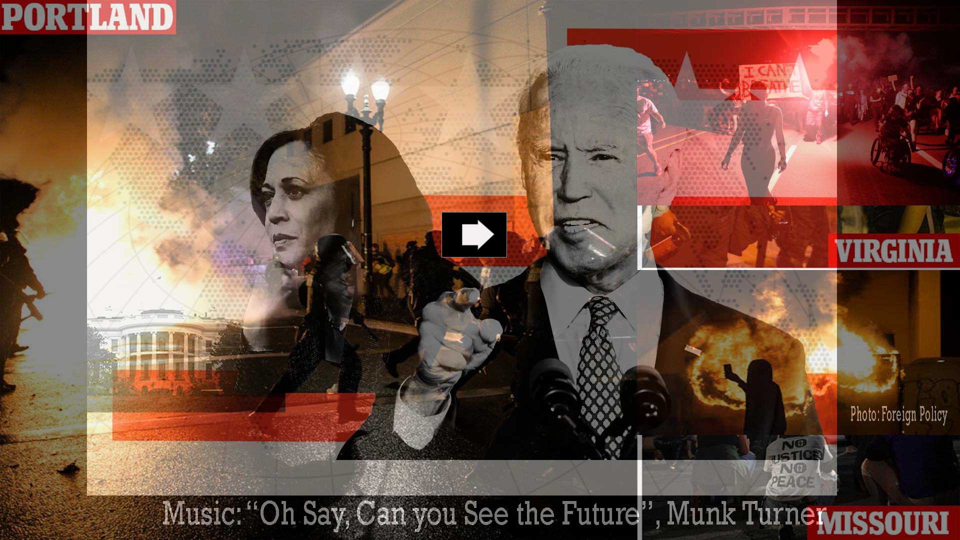Peaceful Riots: Biden Harris Future