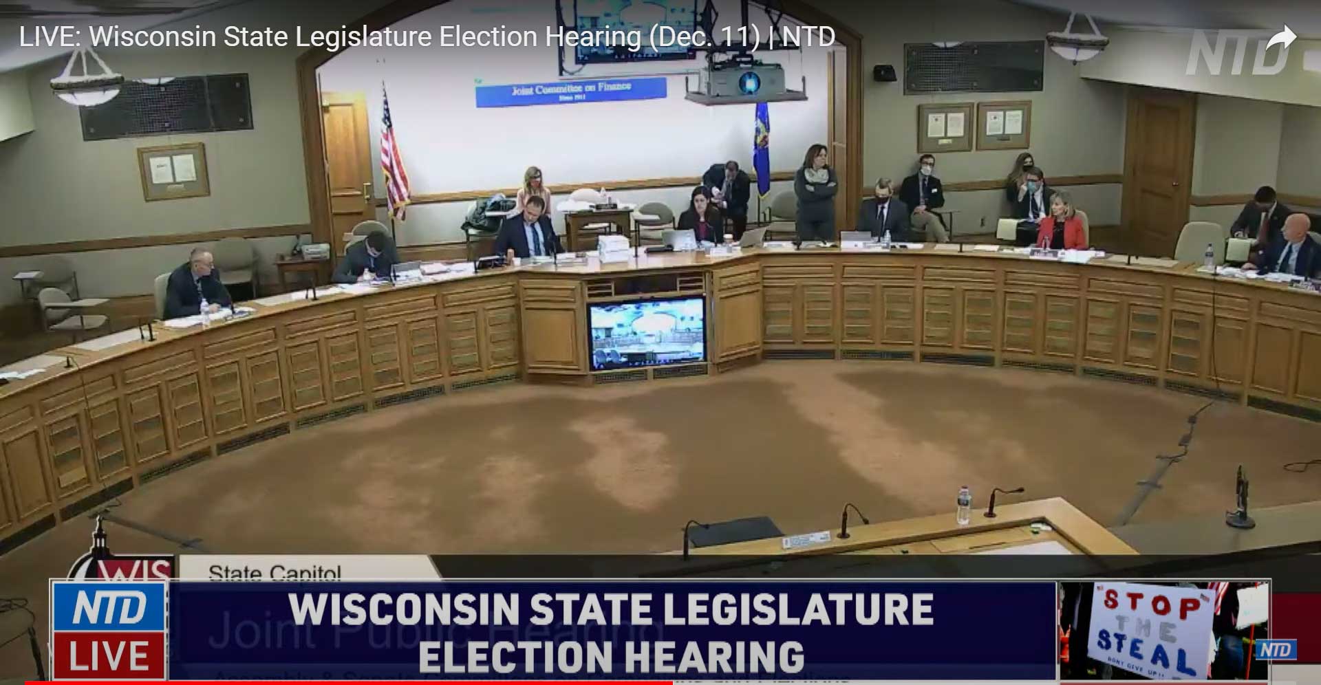 The Democrat Municipal Worker Exchange with Republican State Senators on Swing State Election Fraud Issues